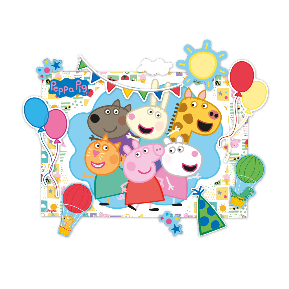 ArteMática - Festas Infantis e Presentes Personalizados: Para imprimir e  montar: Casa da Peppa Pig!