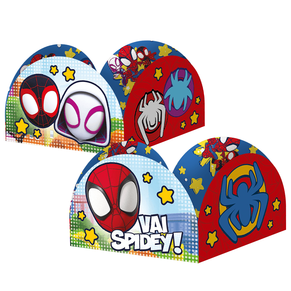 TOPO DE BOLO FESTA HOMEM ARANHA 3 - 05 UNIDADES - REGINA FESTAS - Loja do  Abençoado Festas Artigos para festas e Decoração de Aniversário com os  melhores preços e condições ! Compra 100% Segura