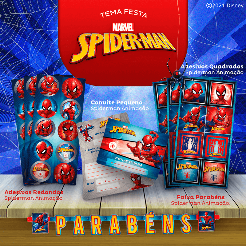 Kit festa Spiderman