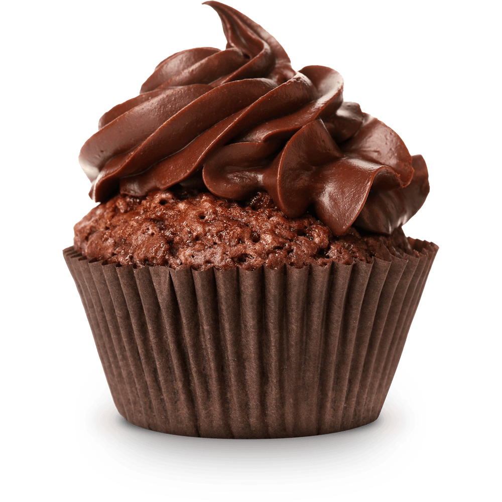 Forminha para Cupcake Marrom - 45 Unidades - Extra Festas