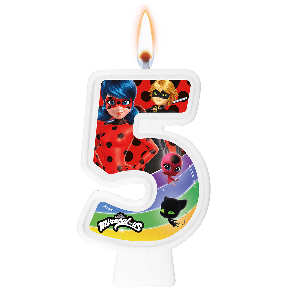 Máscara para Festa Ladybug Core 6 un Regina Festas - Inspire sua Fest