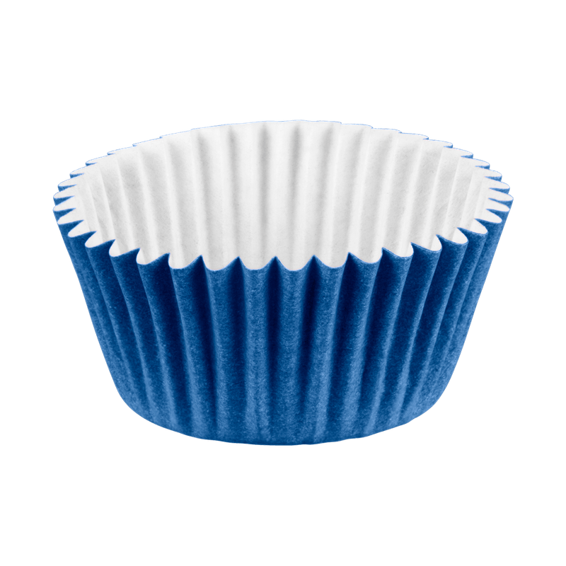 Forminha para Mini Cupcake - Azul Claro - 45 unidades - Plac