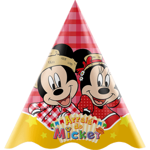CHAPEU ARRAIA DO MICKEY 12 un.